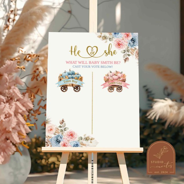 Poster Panneau du Bureau de vote des transports Citrouill (Créateur téléchargé)