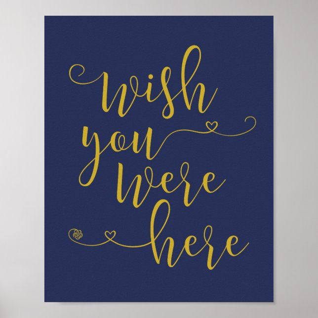 Poster Panneau en souvenir - vous nous manquez (v8) (Devant)