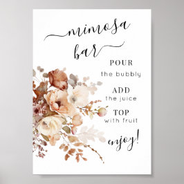 Poster Panneau Fleur sauvage Floral Mimosa