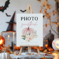 Panneau Guestbook Petit Citrouille Tournant Une Ph
