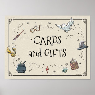 Poster Panneau Harry Potter First Birday Cartes & Cadeaux