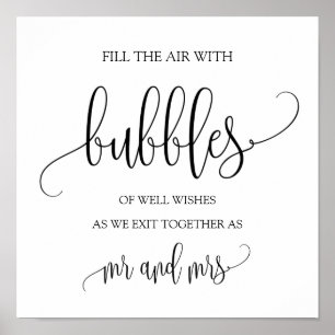 Poster Panneau mariage / Nouvelle Table Top Signal