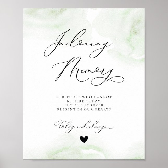Poster Panneau Mémorial de Mariage à la Mémoire de Eucaly (Devant)