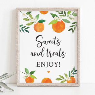 Poster Panneau Petite Cutie Verdure Florale Sweet Traitem