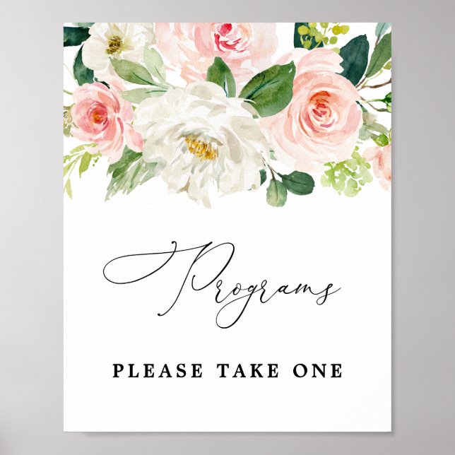 Poster Panneau programmes prenez un exemplaire (Devant)