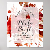 Panneau Rose bleu marine Gold Agate Photo Booth Ma