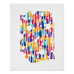 Poster Panneaux dynamiques : Team Spirit Geometrics