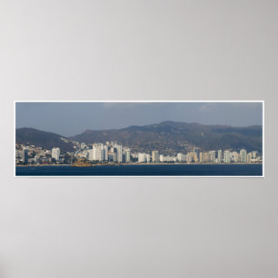 Poster Panorama 3 d'Acapulco