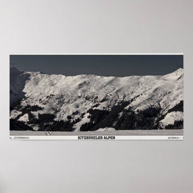 Poster Panorama Alpbach (Devant)