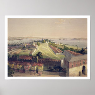Poster Panorama de Constantinople, plaque 22 de 'Aya Sof