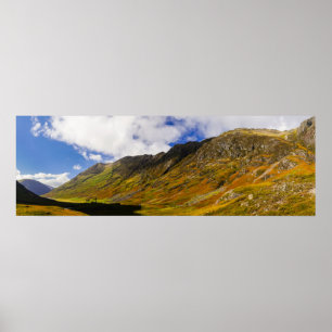 Poster Panorama de l'affiche des Highlands écossais
