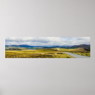 Poster Panorama des Highlands écossais