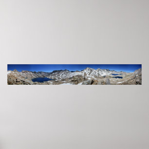 Poster Panorama du col Muir d'en haut - Sentier John Muir