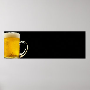 Poster Panoramique Beer Mug