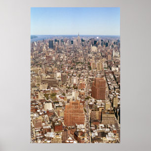 Poster Panoramique de la ville haute