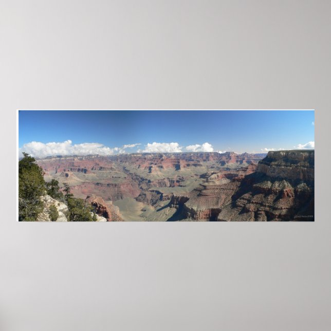 Poster panoramique du Grand Canyon (Devant)