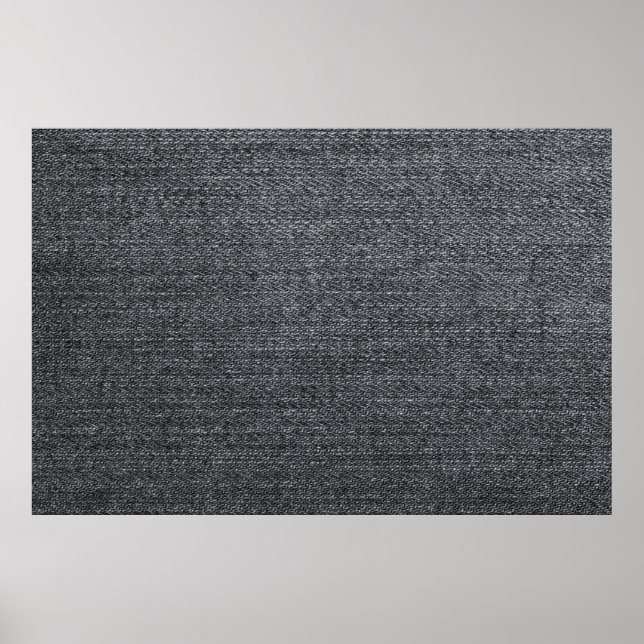 Poster Pantalon bleu texture de tissu denim (Devant)