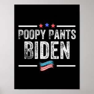 Poster Pantalon de la pauvreté Biden