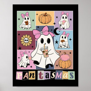 Poster Pantasmas mexicain Halloween Ghost Éffrayant Conch
