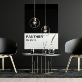 Poster Panther Movie Black - Pleine Largeur