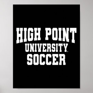 Poster Panthers de l'Université High Point Football Ncaa 