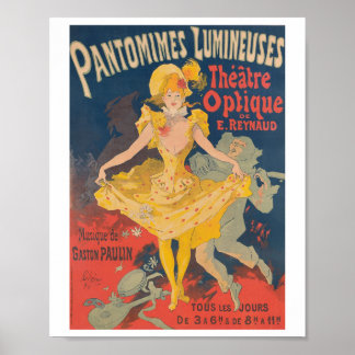 Poster Pantomimes Lumineuses