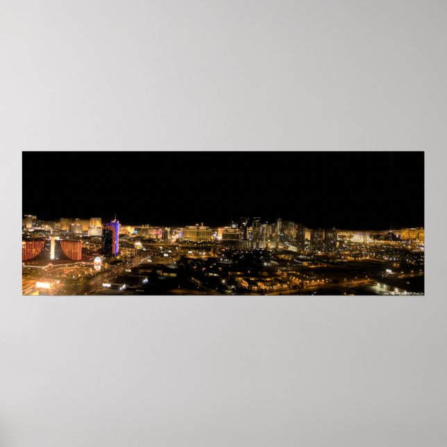 Poster PanVegasHDR, Las Vegas 2008 HDR Paul Lin (Devant)