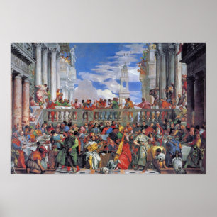 Poster Paolo Veronese - Le Mariage à Cana