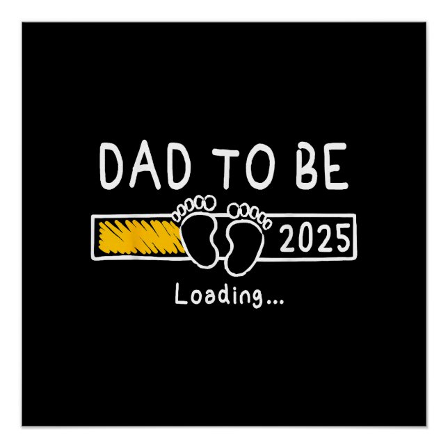 Poster Papa 2025 Papa est 2025 Papa sera promu à (Devant)