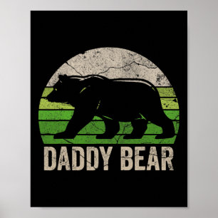 Poster Papa Bear Chemise Papa Bear T Chemise Hommes Fête