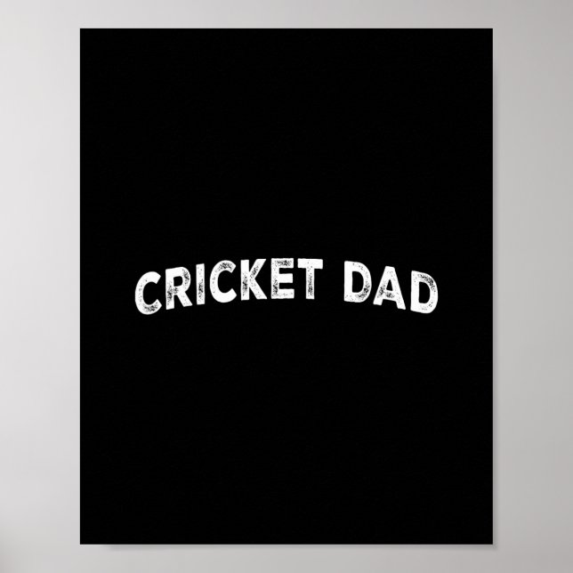 Poster Papa Cricket  (Devant)