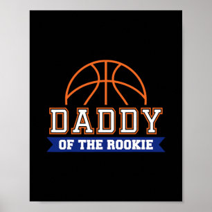 Poster Papa de Rookie 1er Anniversaire Thème Sketll Corre