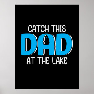 Poster Papa Donne Ce Papa Au Lac