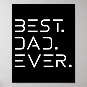 Poster Papa Ever Chemise Moderne Développeur Programmeur