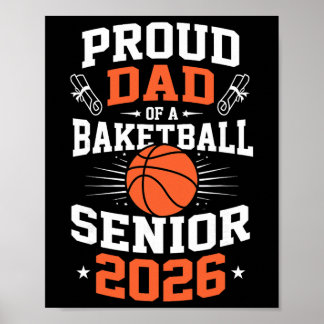 Poster Papa fier d'un senior Sketll 2026 diplômé Sketl