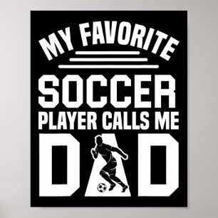 Poster Papa footballeur _1