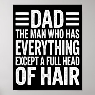 Poster Papa l'homme qui a tout sauf une tête pleine