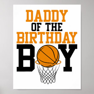 Poster Papa Of The Birthday Boy Sketll Family Birthday
