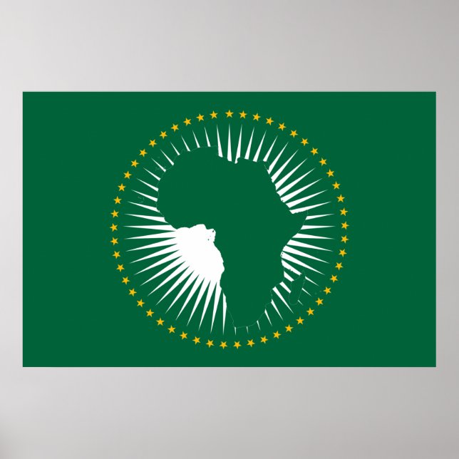 Poster-Paper für afrikanische Gewerkschaften Poster (Vorne)