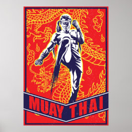 Poster Paper (Matte) - Muay Thai