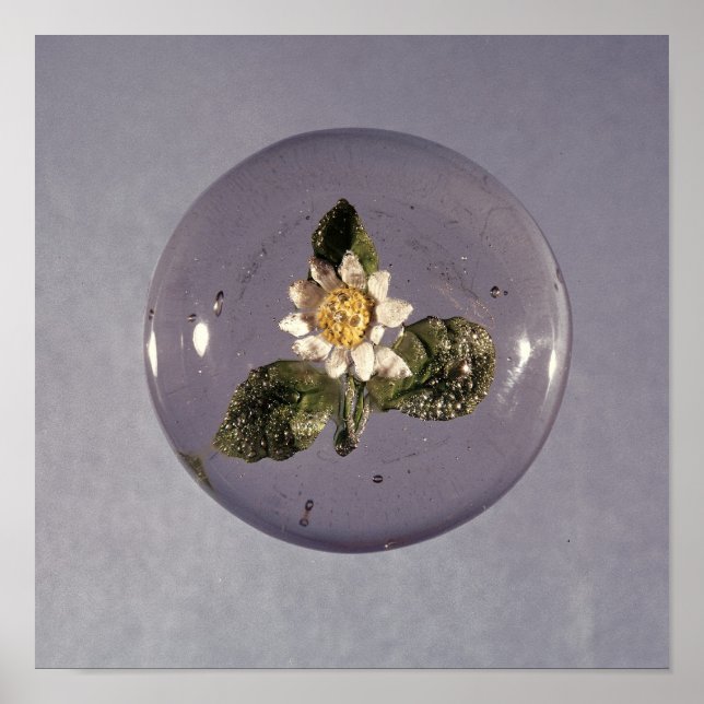 Poster Paperweight, atelier Pantin, c.1850 (Devant)