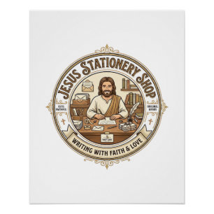 Poster Papeterie Jésus Papeterie Jésus Christ