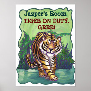 Poster Papeterie Tiger
