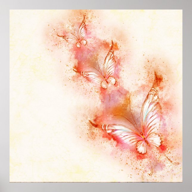 Poster papier de scrapbooking Arrière - plan (Devant)