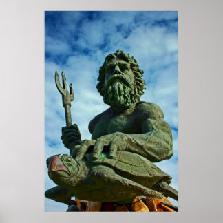 Poster Papier Neptune