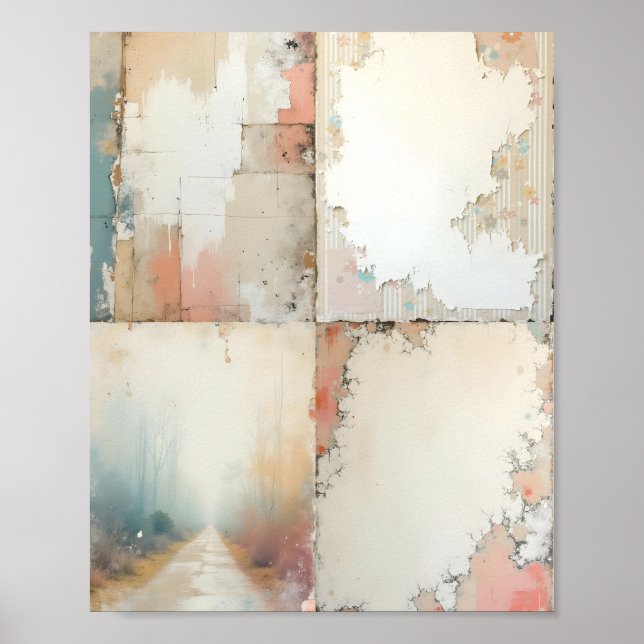 Poster Papier peint Arrière - plan numérique (Devant)