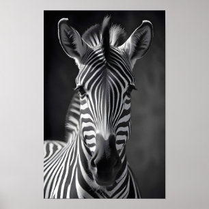 Poster Papier peint artistique sur la faune majestueuse d