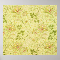 Papier peint floral classique : Vieille Élégance