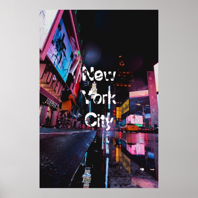 Poster Papier peint New York (Devant)