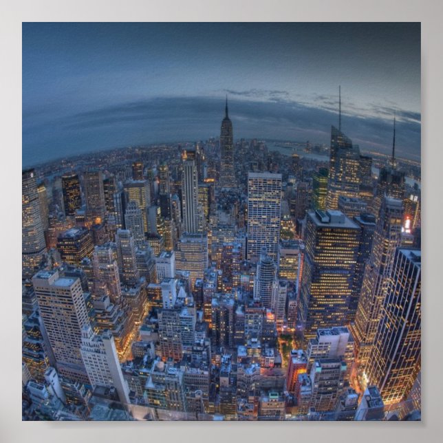 Poster Papier peint NY_Globe (Devant)